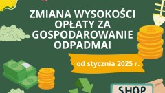 Informacja o zmianie wysokości opłat za gospodarowanie odpadami 