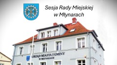 Zawiadomienie o nadzwyczajnej Sesji Rady Miejskiej w Młynarach.