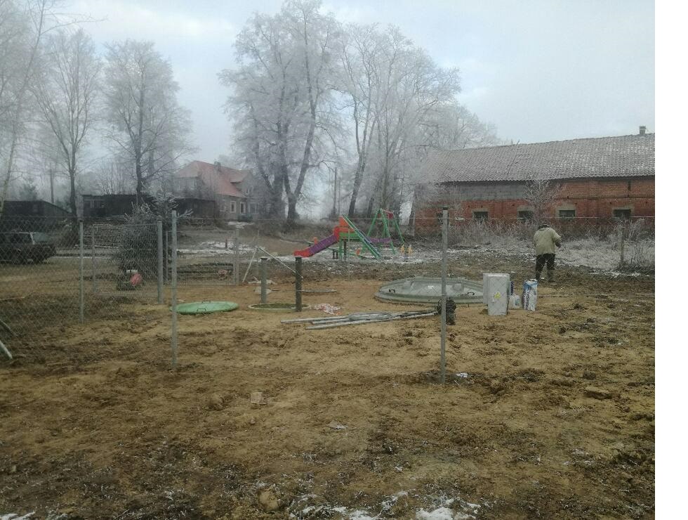 W miejscowości Podgórze zakończono budowę przydomowej oczyszczalni ścieków